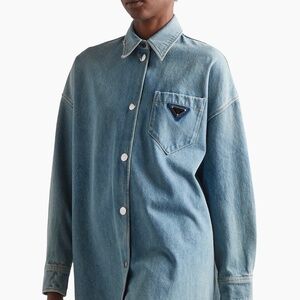 Prada Denim Shirt Dress